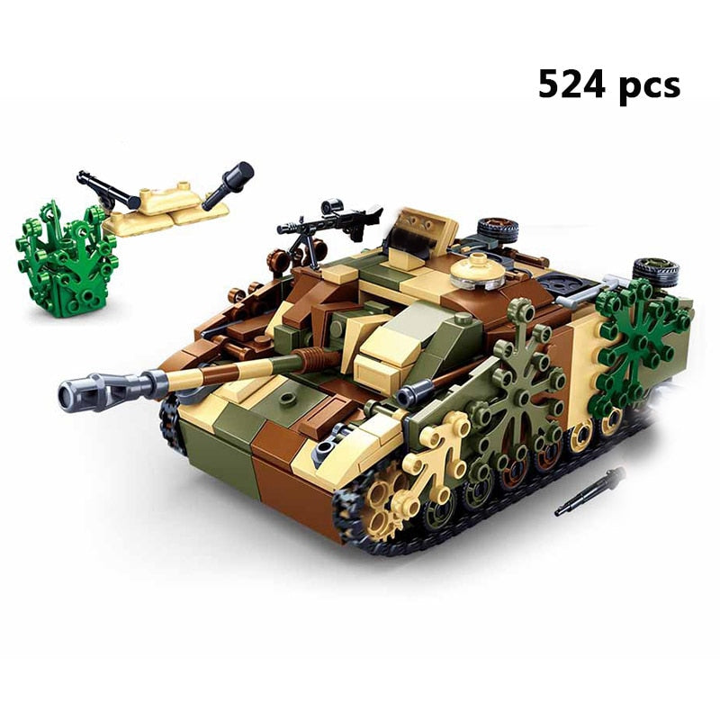 Leopard Tank Brick Set  46512477896989