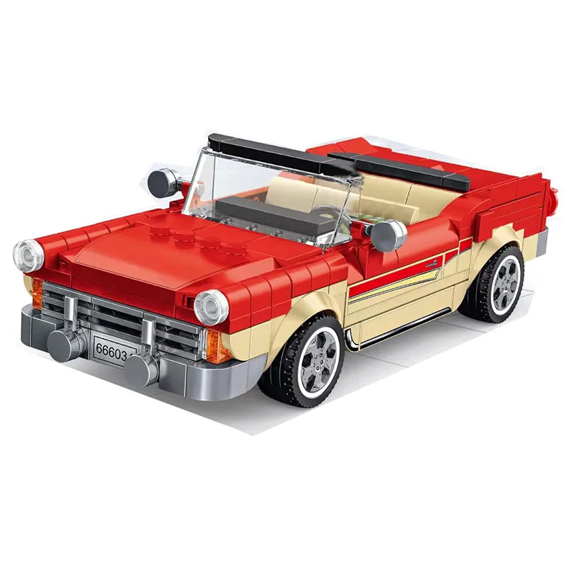 Modern and Classic Car Legends Reimagined: Collectible Brick Car Series - Xclusive Collectibles