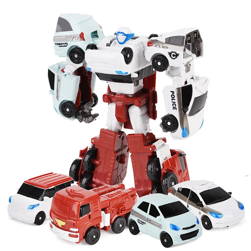 Tobot Mini Quatran 4 Robots in One Combining Transforming Robot Toys