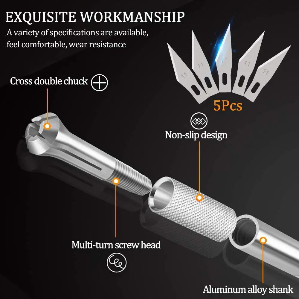 KING'SDUN 16-in-1 Precision Model Tool Set - The Ultimate DIY Kit for Gundam and Hobby Enthusiast