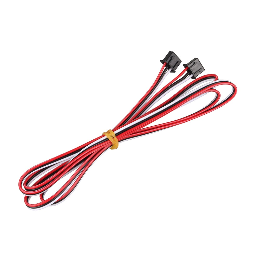 LERDGE 3D Printer Parts: 3pin XH2.54 Connection Line - 1M and 2M Wire Sets - Xclusive Collectibles