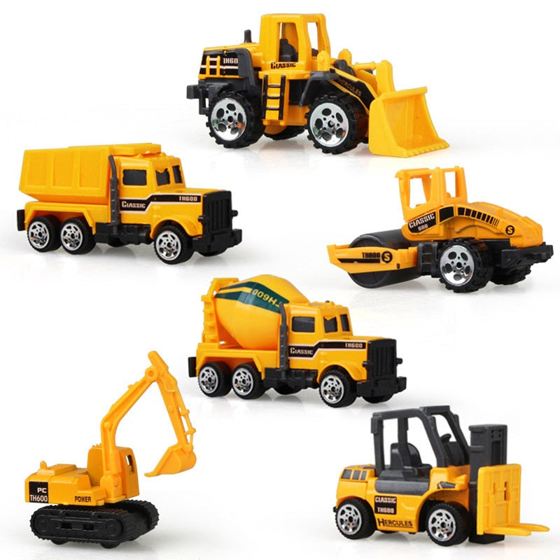 Explore Mini Diecast Construction Vehicles by Jenilily - Perfect Educational Toys for Kids - Xclusive Collectibles
