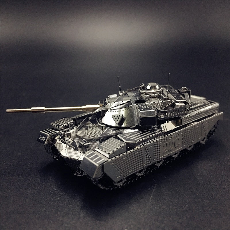 MMZ MODEL NANYUAN 3D Metal Model Kit: JS-2 Tank & Chieftain MK50