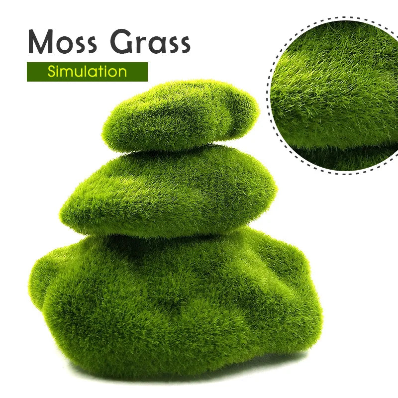 Miniature Garden Simulation Grass Figurines: Versatile Micro Landscape Decor Accessories for Fairy Gardens and More