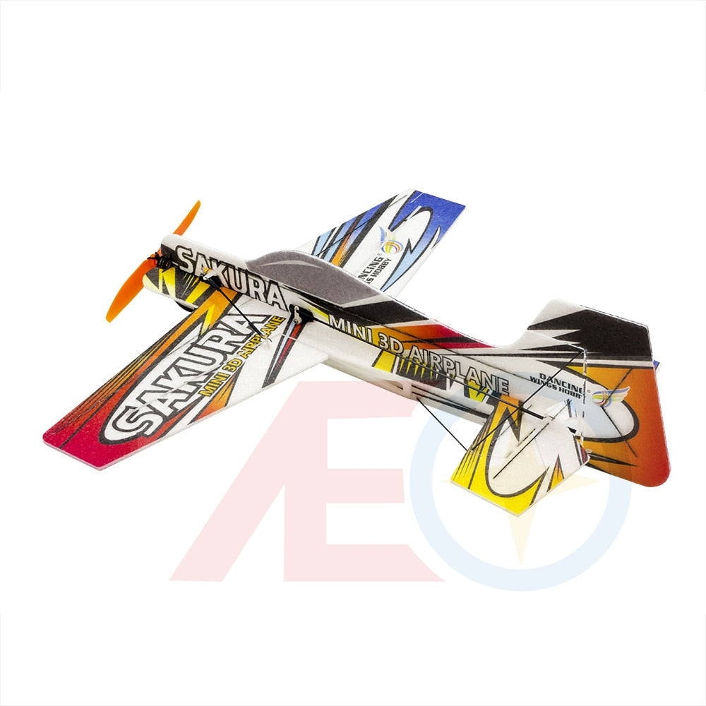 New EPP Foam Micro 3D Indoor Airplane SAKURA Light RC plane KIT (UNASSEMBLED) - Xclusive Collectibles