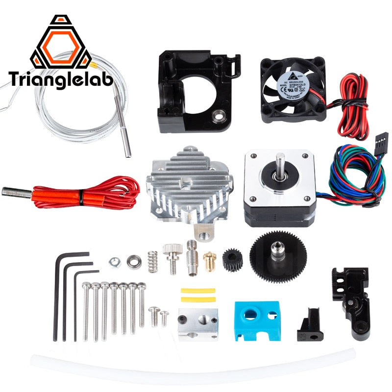 Trianglelab Titan Aero Full Kit: Integrating Titan Extruder and V6 Hotend for RepRap Mk8 i3 3D Printers - Xclusive Collectibles