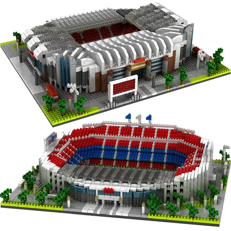 Famous Soccer Field Brick Model Sets: Miniature Stadiums for Football Enthusiasts