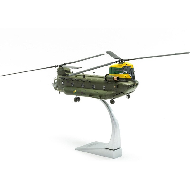 1/72 Alloy Cast CH-47 Chinook Heavy Helicopter Model - Authentic Military Aviation Replica!
