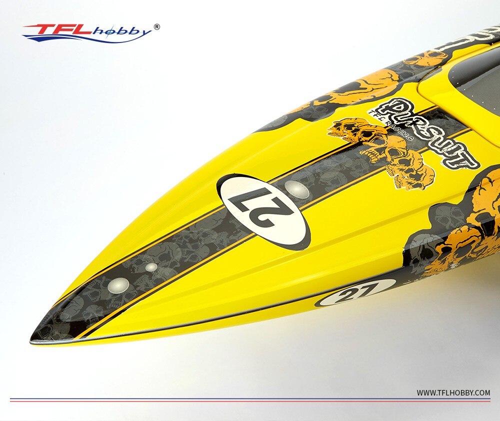 TFL BE1106 Fiberglass RC Boat with High-Speed Motor Options
