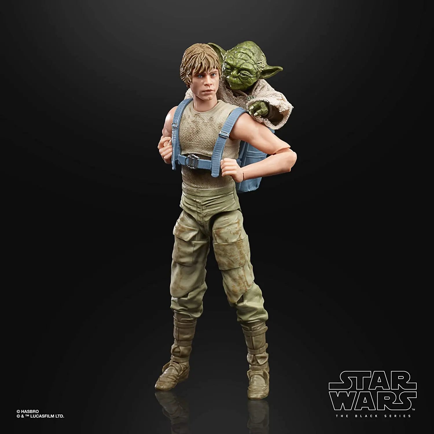 Star Wars Inspired Black Series Luke Skywalker and Yoda (Jedi Training) 6-Inch Action Figures
