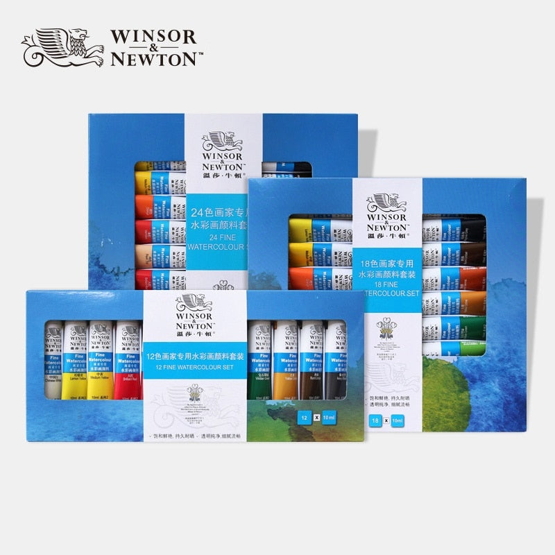 Winsor & Newton Professional Watercolor Paint Set - Premium Pigments for Artist Painting
