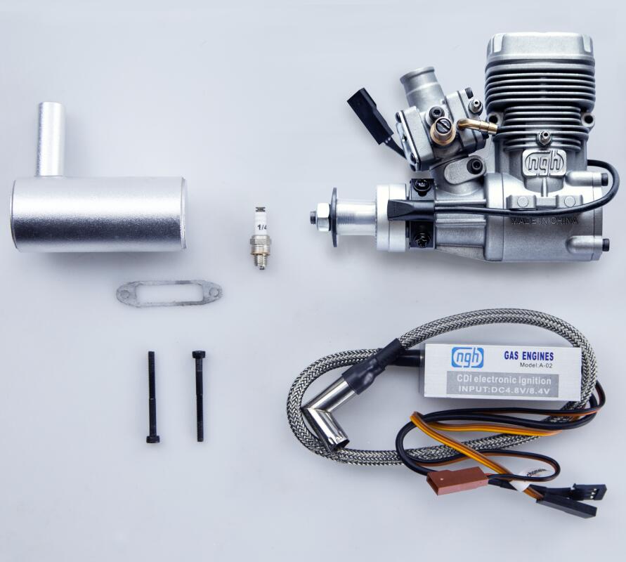 Upgraded NGH GT9 Pro 9CC Gasoline Engine for RC Model Airplane - High-Performance Motor - Xclusive Collectibles