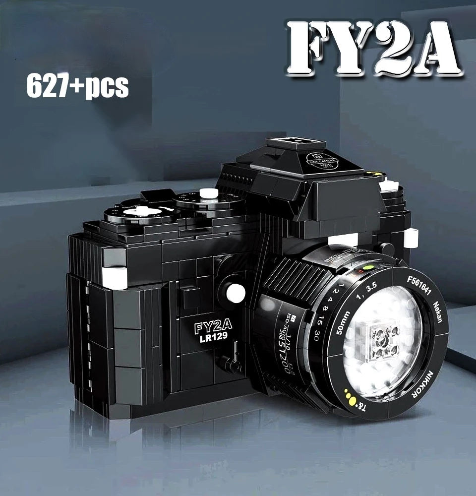 DIY Camera Model Building Block Sets – Select from 6 Unique Photography Designs