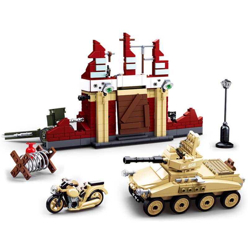 Sluban WW2 Battle of Stalingrad Brick Set Collection: Tanks and Aircrafts of History - Xclusive Collectibles