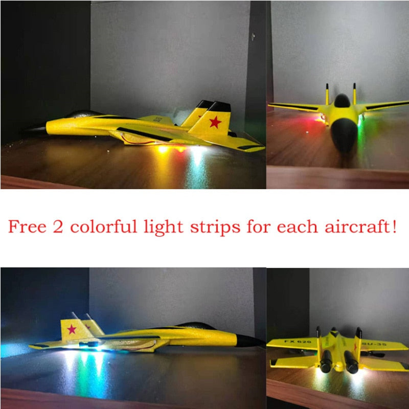 FX-620 SU-35 RC Remote Control Fighter - Ready-to-Fly 2.4G Airplane