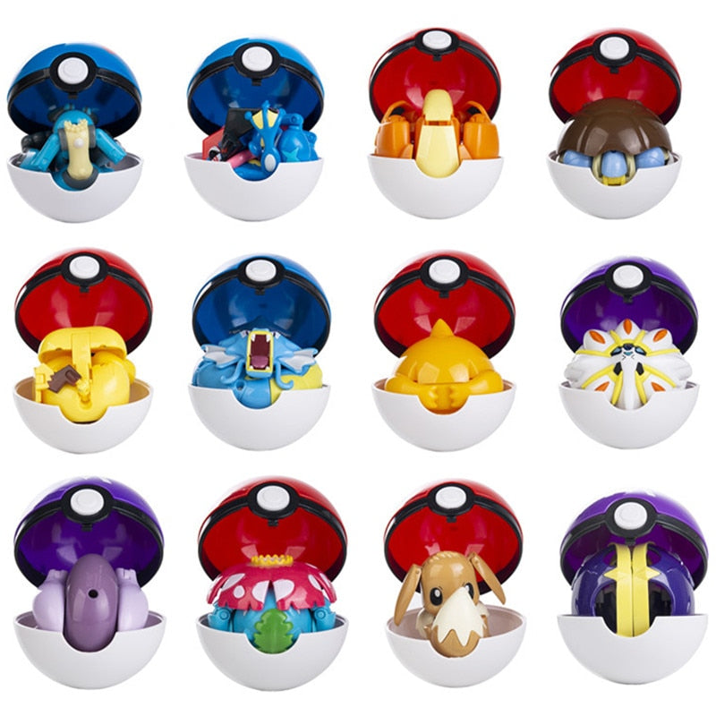 Pokemon Go Pokeball Anime Toys Brinquedos Pikachu Action & Toy Figures
