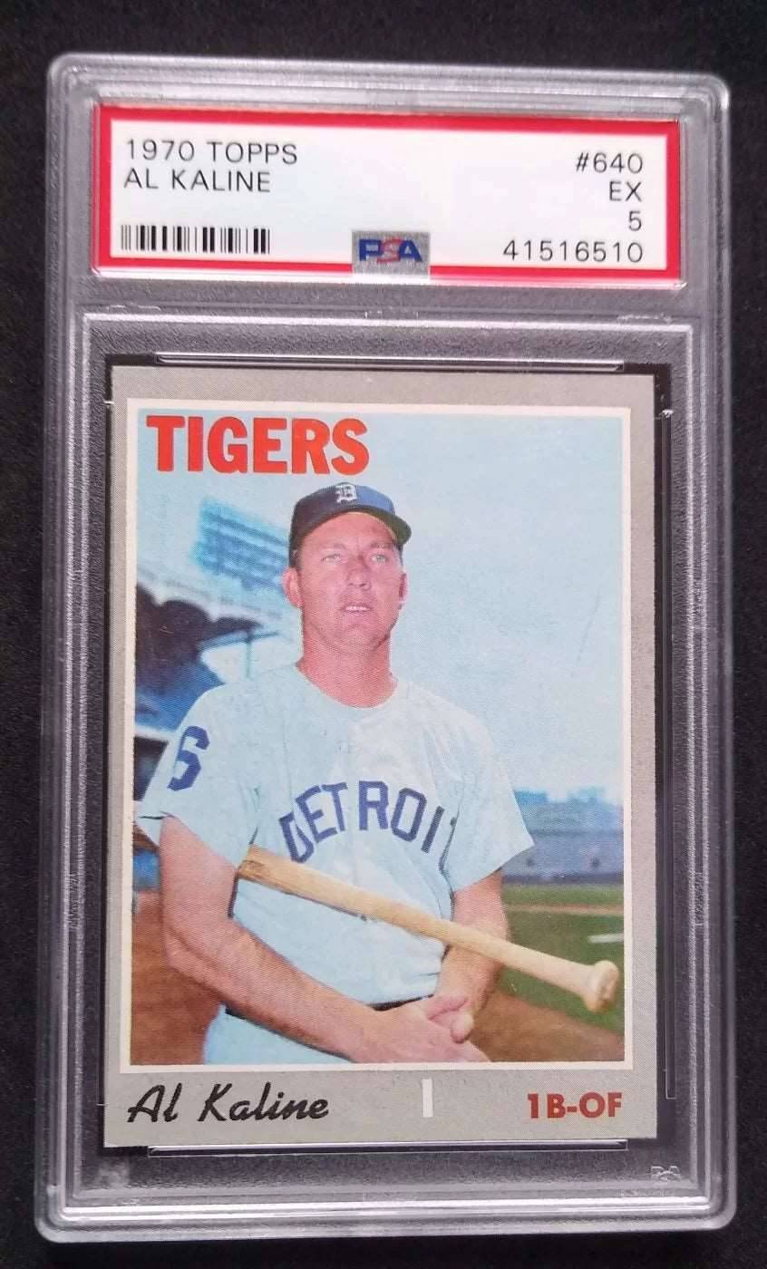 1970 Topps Al Kaline PSA Graded 5 Baseball Card simple Xclusive Collectibles   