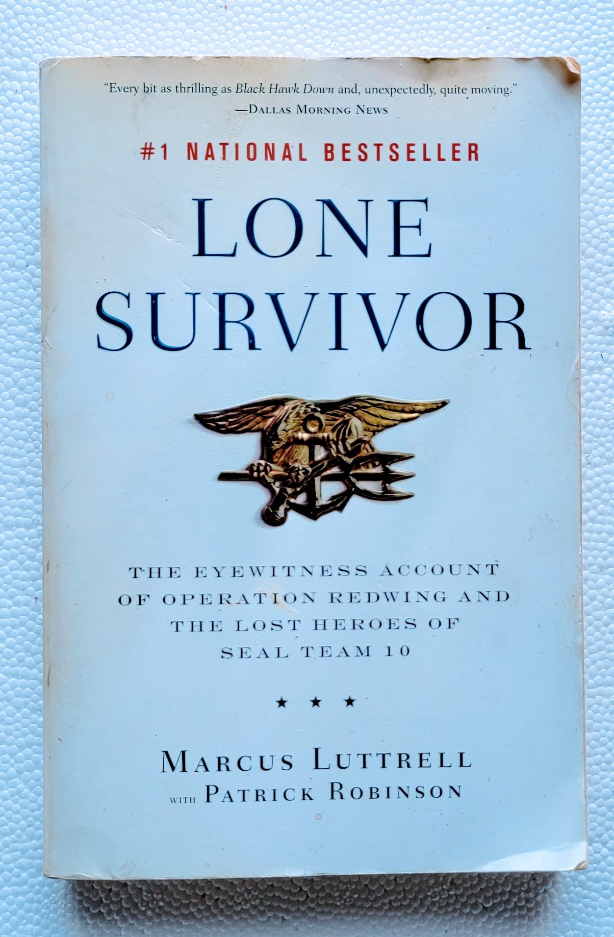Lone Survivor: The Eyewitness Account of Operation Redwing Book by Marcus Lattrell  Xclusive Collectibles   