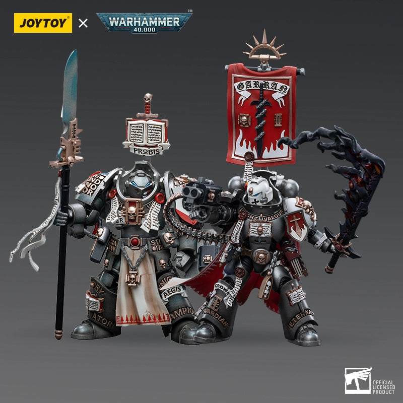 Joytoy Dark Source 1/18 Warhammer 40K Grey Knights Terminator Squad Movable Miniature Soldier Figurines