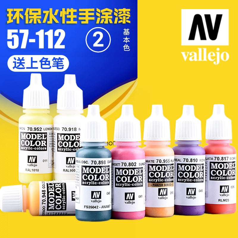 Vallejo Model Color Paints: Precision in Every Hue