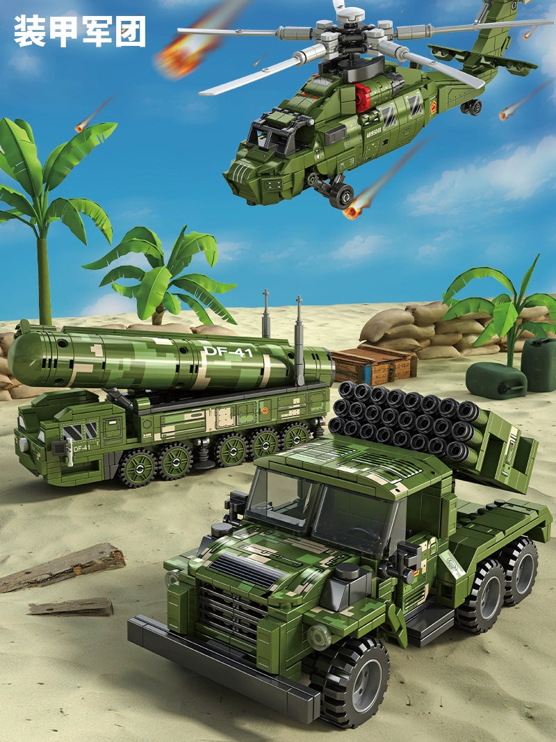 LELE Brothers Strategic Military Brick Sets: Modern Warfare Collection