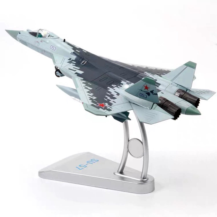 1:100 & 1:72 Scale Su-57 Felon Stealth Fighter Display Model Toy - T50 Aircraft