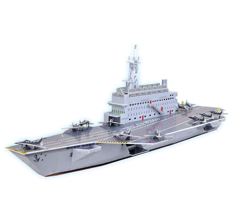 Magic Puzzle 3D Aircraft Carrier and Super Battleship Puzzles for Ages 6-14