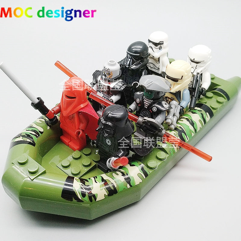 Elite Naval Missions: Special Forces Brick Boat Sets Collection