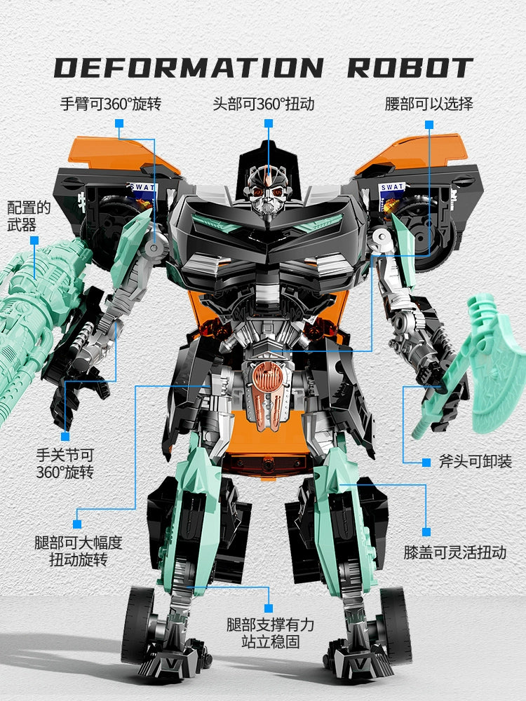 Authentic Transforming Robot Toys - Dynamic Variants for Kids and Collectors
