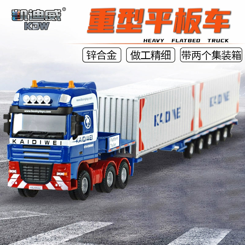 Discover Kaidiwei Alloy Truck Model 620022 | Premium Heavy Truck Transporter 1:50 scale