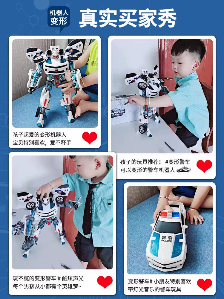 Authentic Transforming Robot Toys - Dynamic Variants for Kids and Collectors