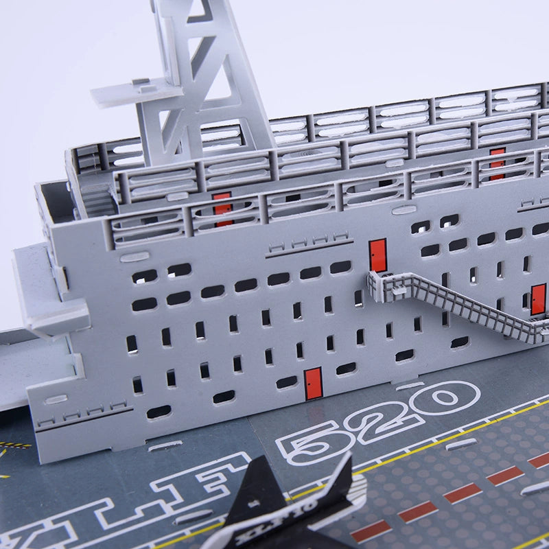 Magic Puzzle 3D Aircraft Carrier and Super Battleship Puzzles for Ages 6-14