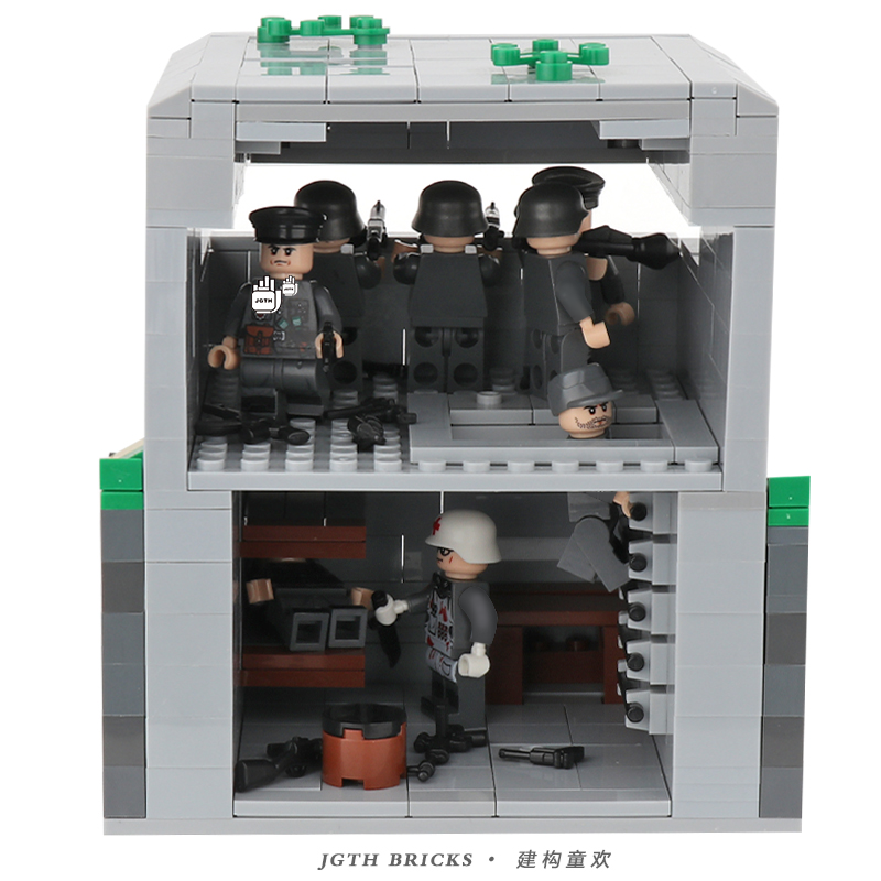 Bunker Fortress Pillbox Brick Model Set: A Versatile and Engaging Construction Toy for All Ages