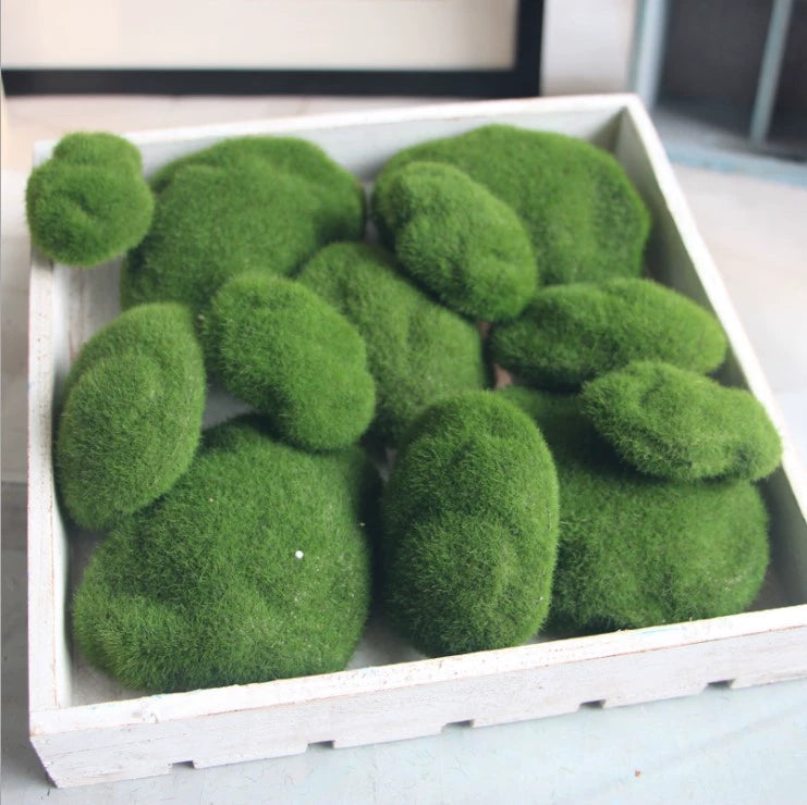 Artificial Landscape Fake Moss Fur Stone Living Room Decoration & Scenery