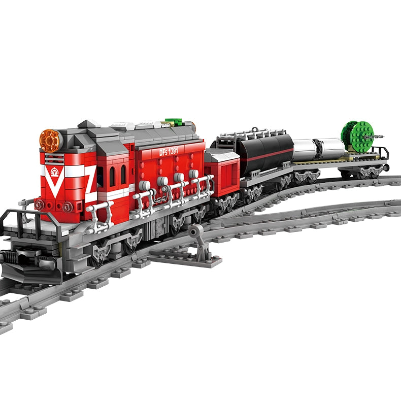 Electric High-Speed & Model Train Brick Sets