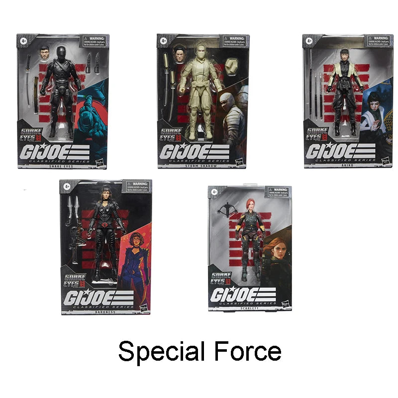 G.I. Joe Classified Series 6-Inch Action Figures: Iconic Characters Collection