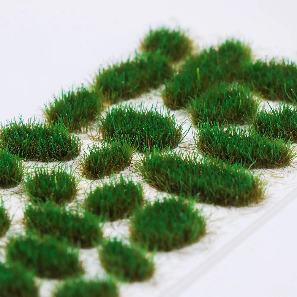 Irregular Grass Tufts Artificial Flower Cluster Wargaming Scenery Miniature Landscape Model Decorations