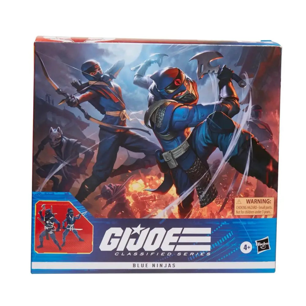 Hasbro G.I. Joe Classified Series Blue Ninjas 6-Inch Action Figure 2-Pack: A Must-Have for Collectors