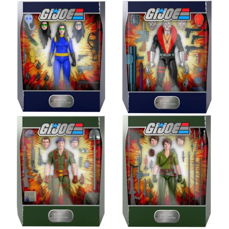 Bandai G.I. Joe Super7 Action Figure Soldier 17.7cm Special Forces Action Figures