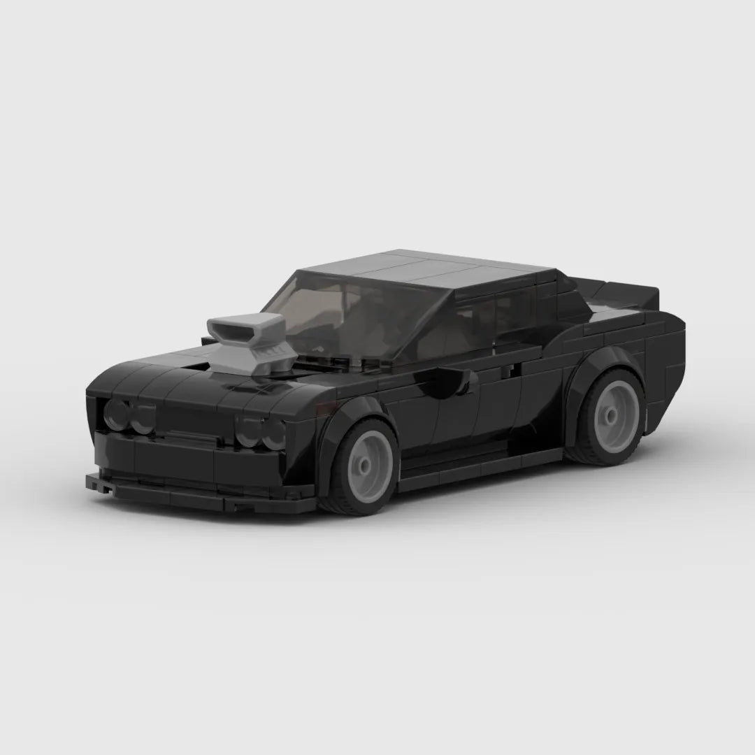 American Muscle Car Brick Series: Dodge Challenger Brick Model Set