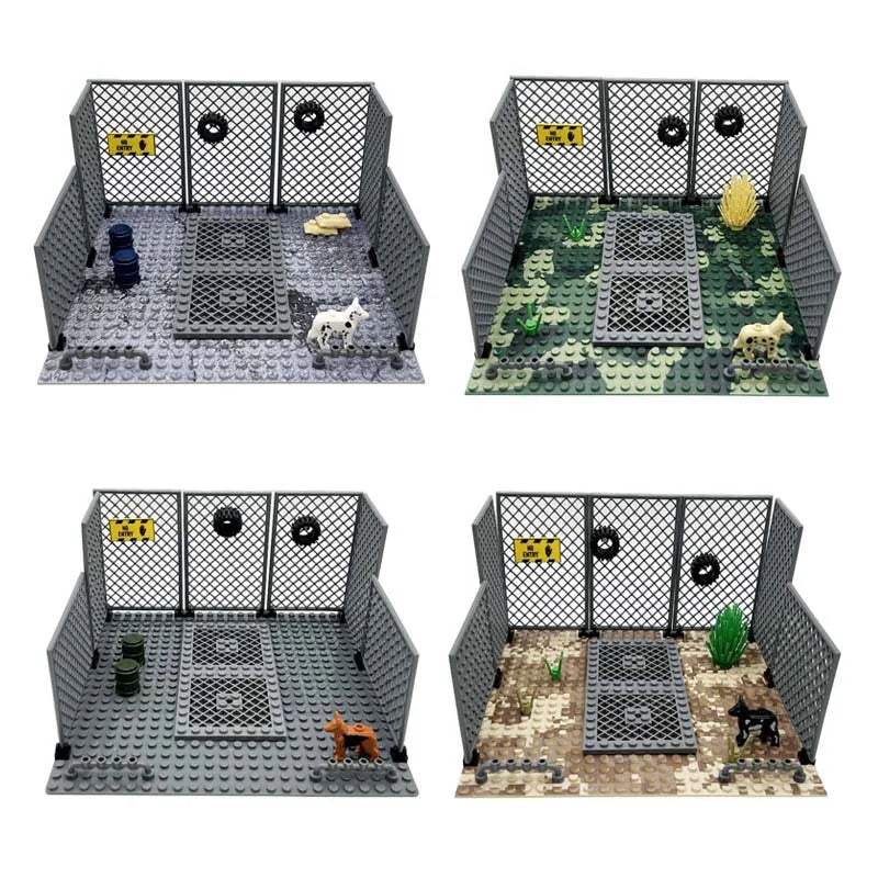 Brick Built Military Outposts: Vehicle Display and Diorama Sets