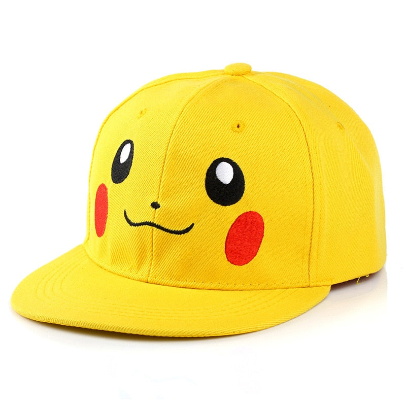 Pikachu Yellow Hat, Pikachu Smiling Hat