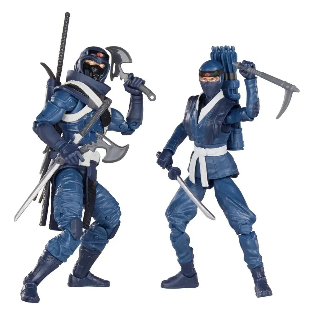 Hasbro G.I. Joe Classified Series Blue Ninjas 6-Inch Action Figure 2-Pack: A Must-Have for Collectors