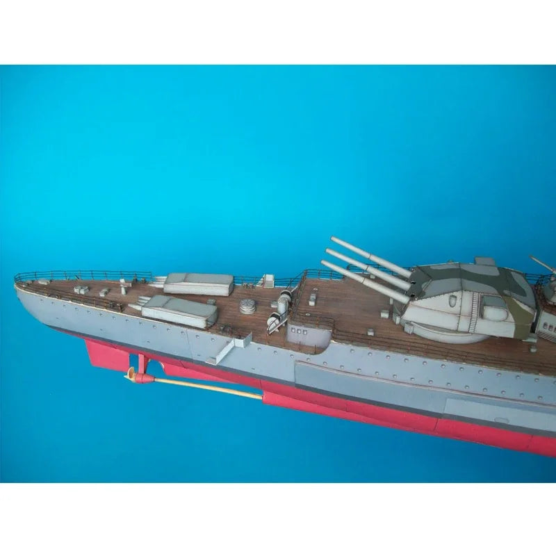 1:200 Scale 93CM Admiral Graf Spee Pocket Battleship WWII Paper Model Kit