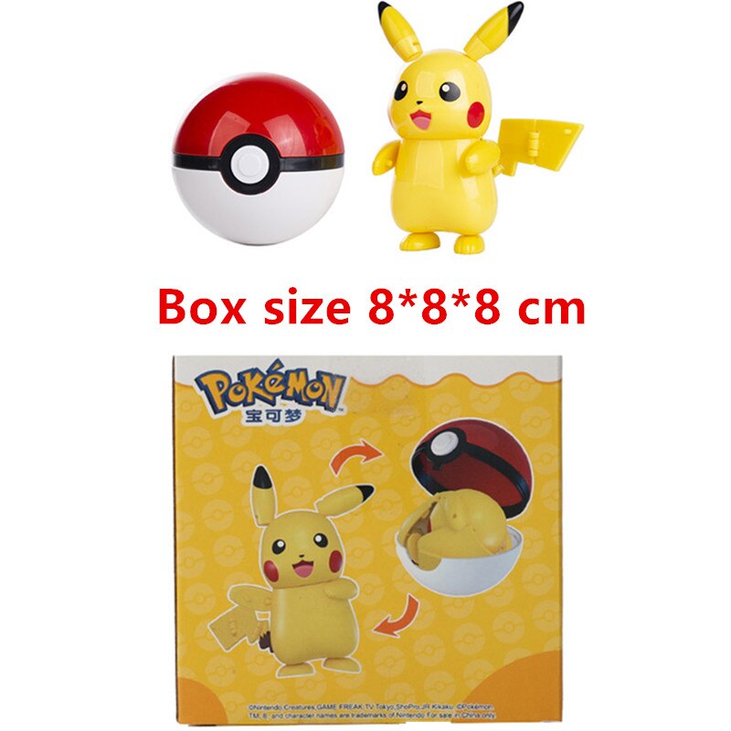 Pokemon Box Big Size Action Figure, Action Figure Toys