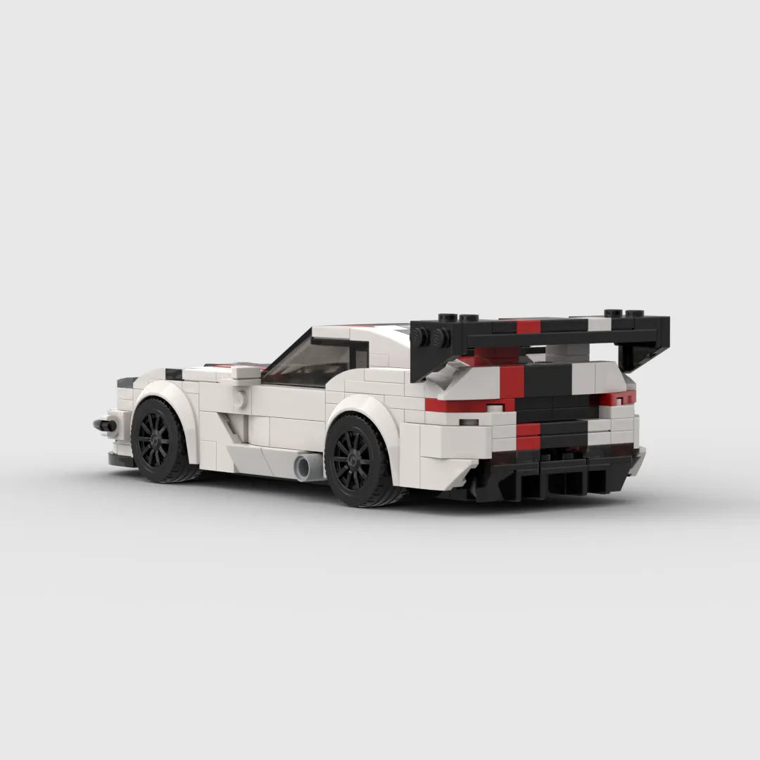 Dodge Viper Racing Sports Car Brick Model Set