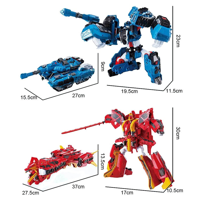 Tobot Galaxy Detectives Transforming Korean Animation Robot Toy Figures