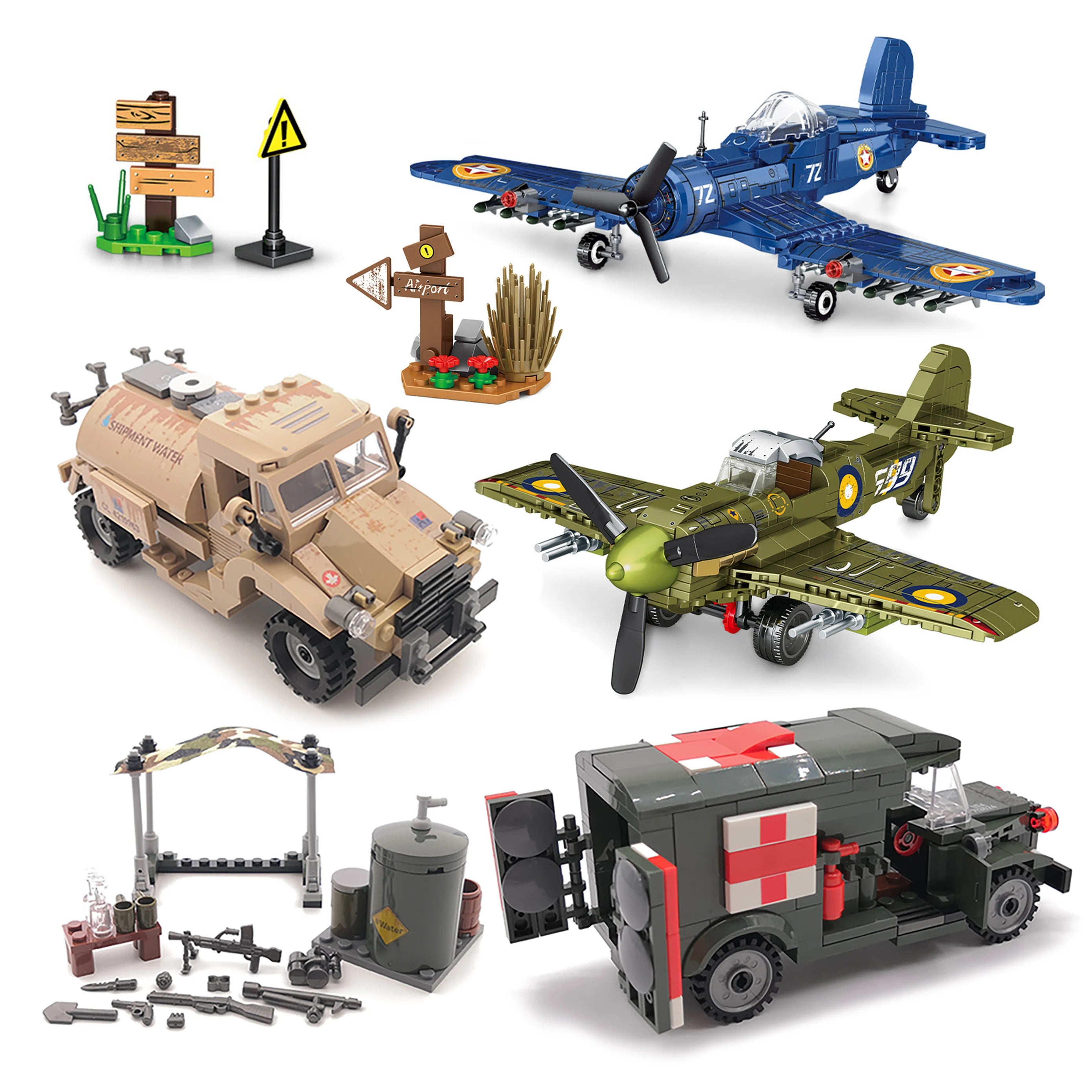 Beginners Military Brick Model Sets - Explore the World of Military Vehicles