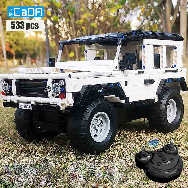 Cada Defender Remote Control RC Car Brick Model Set - 533Pcs - Xclusive Collectibles