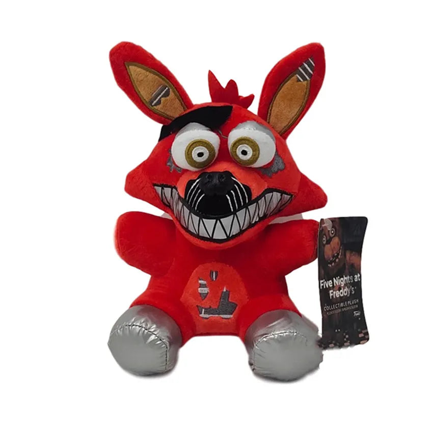 20cm FNAF Plush Toys Kawaii Freddys Animal Foxy Bonnie Bear Ribbit